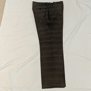 Plaid dress slacks